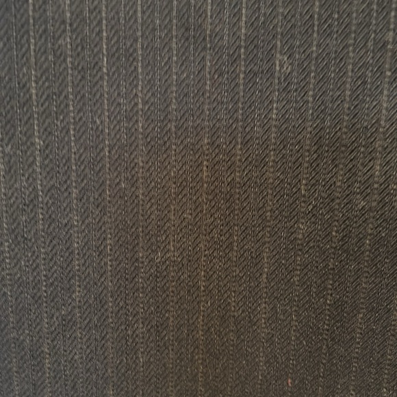 Express:Pinstripe Stretch Pencil Skirt 3/4 w/Black Lace Detail.15% off 2+ bundle - Picture 2 of 5